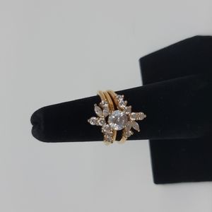 Diamonique Ring Guards